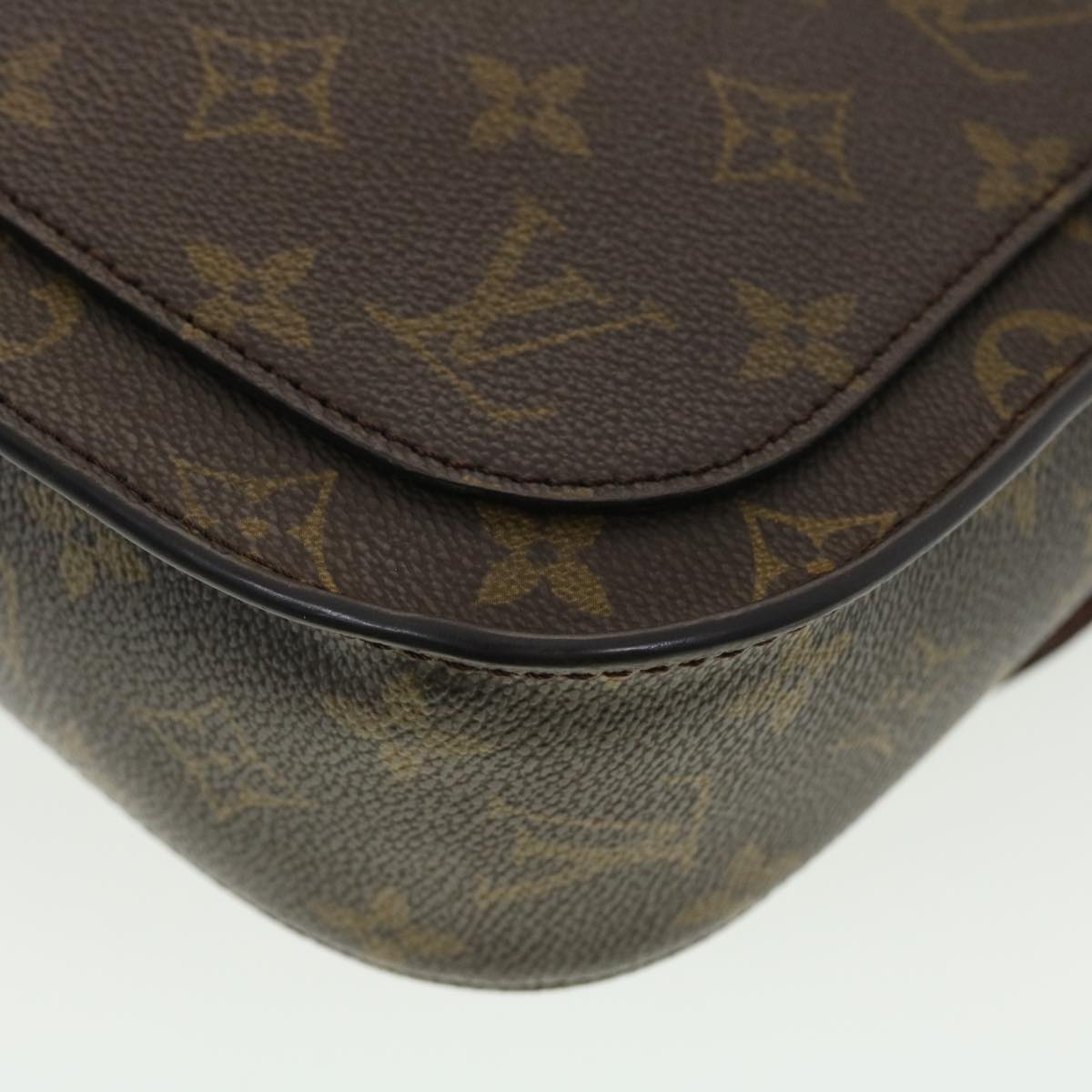 LOUIS VUITTON Monogram Saint Cloud GM Shoulder Bag M51242 LV Auth 39705