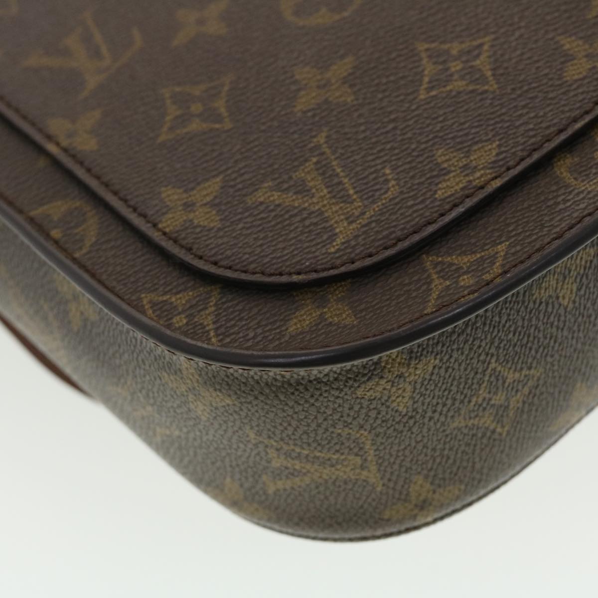 LOUIS VUITTON Monogram Saint Cloud GM Shoulder Bag M51242 LV Auth 39705