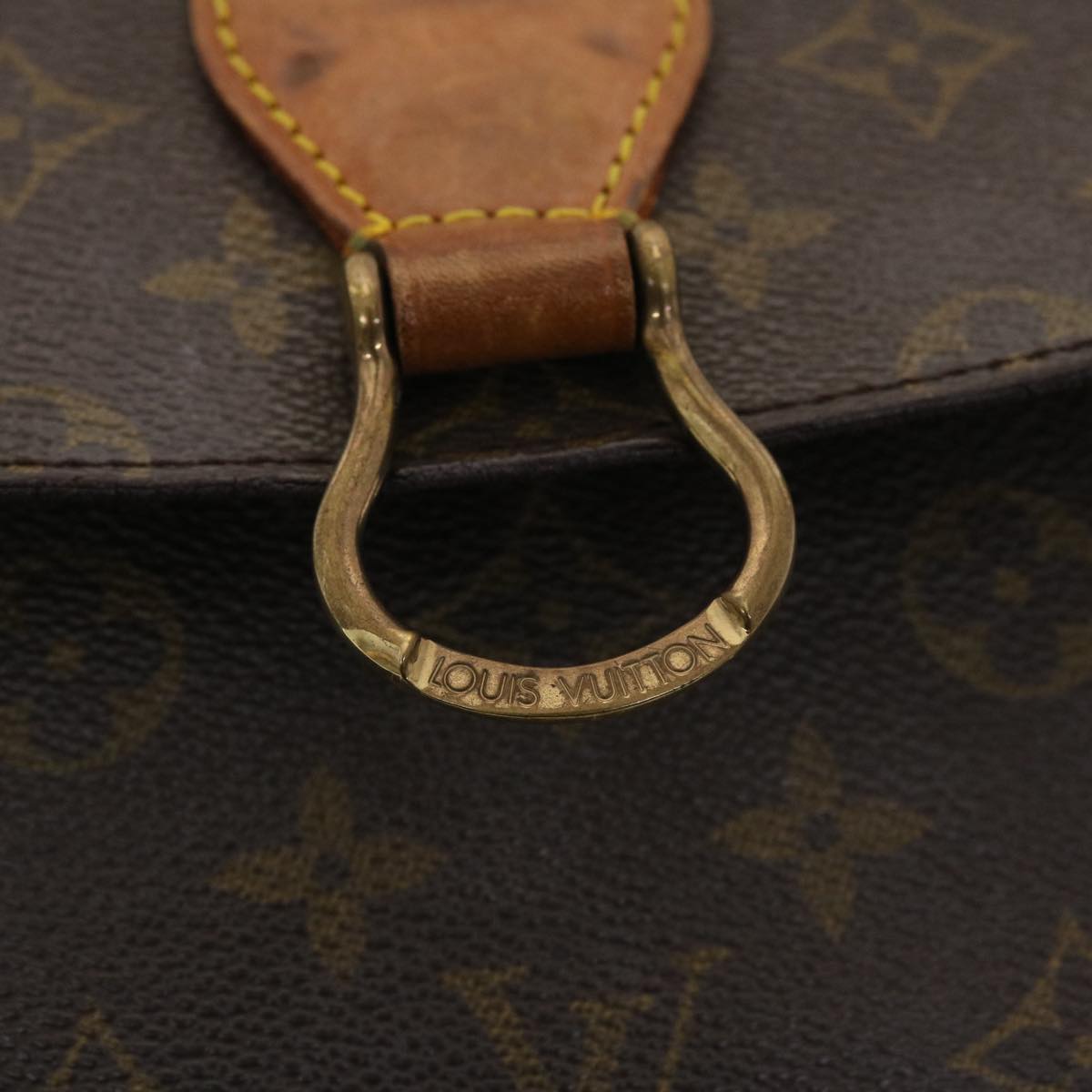 LOUIS VUITTON Monogram Saint Cloud GM Shoulder Bag M51242 LV Auth 39705