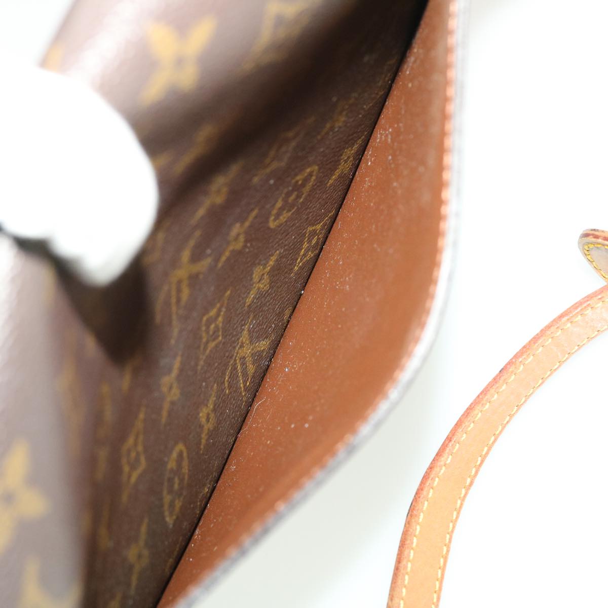 LOUIS VUITTON Monogram Saint Cloud GM Shoulder Bag M51242 LV Auth 39705