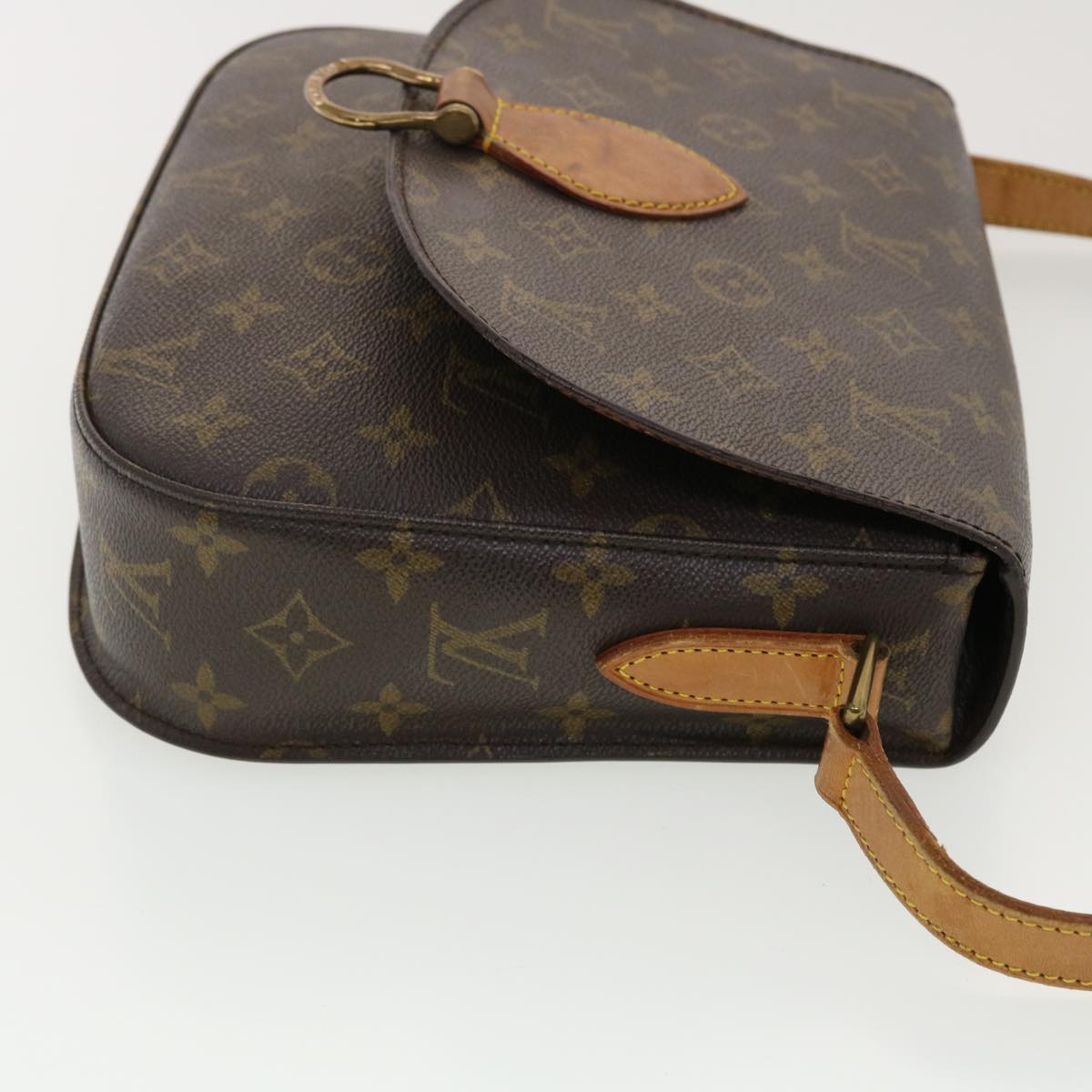 LOUIS VUITTON Monogram Saint Cloud GM Shoulder Bag M51242 LV Auth 39705