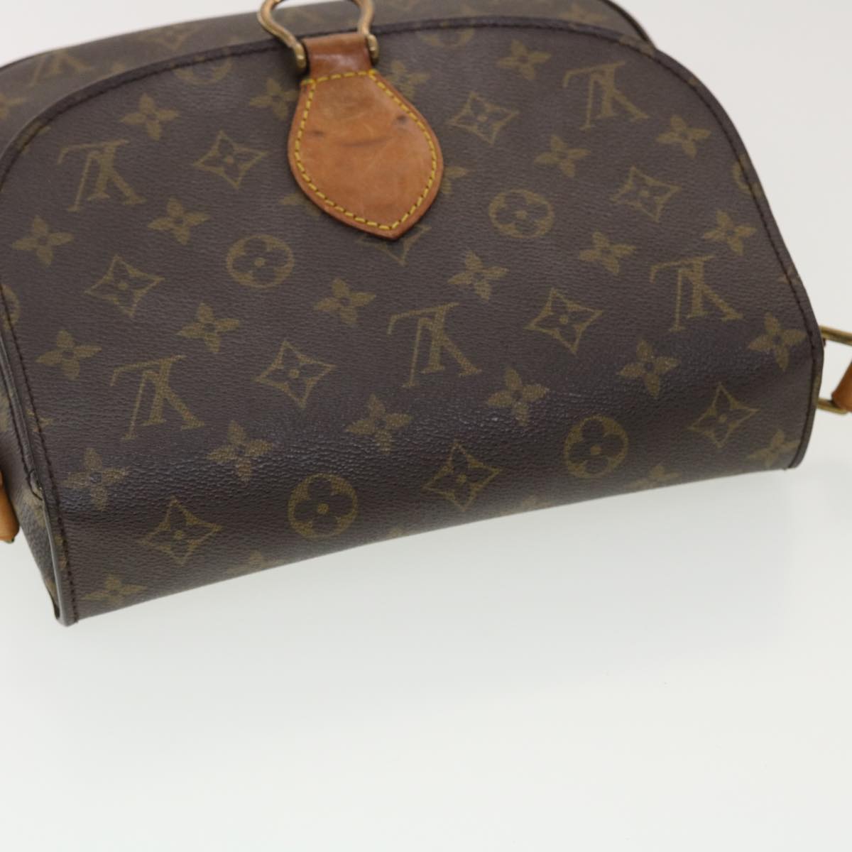 LOUIS VUITTON Monogram Saint Cloud GM Shoulder Bag M51242 LV Auth 39705