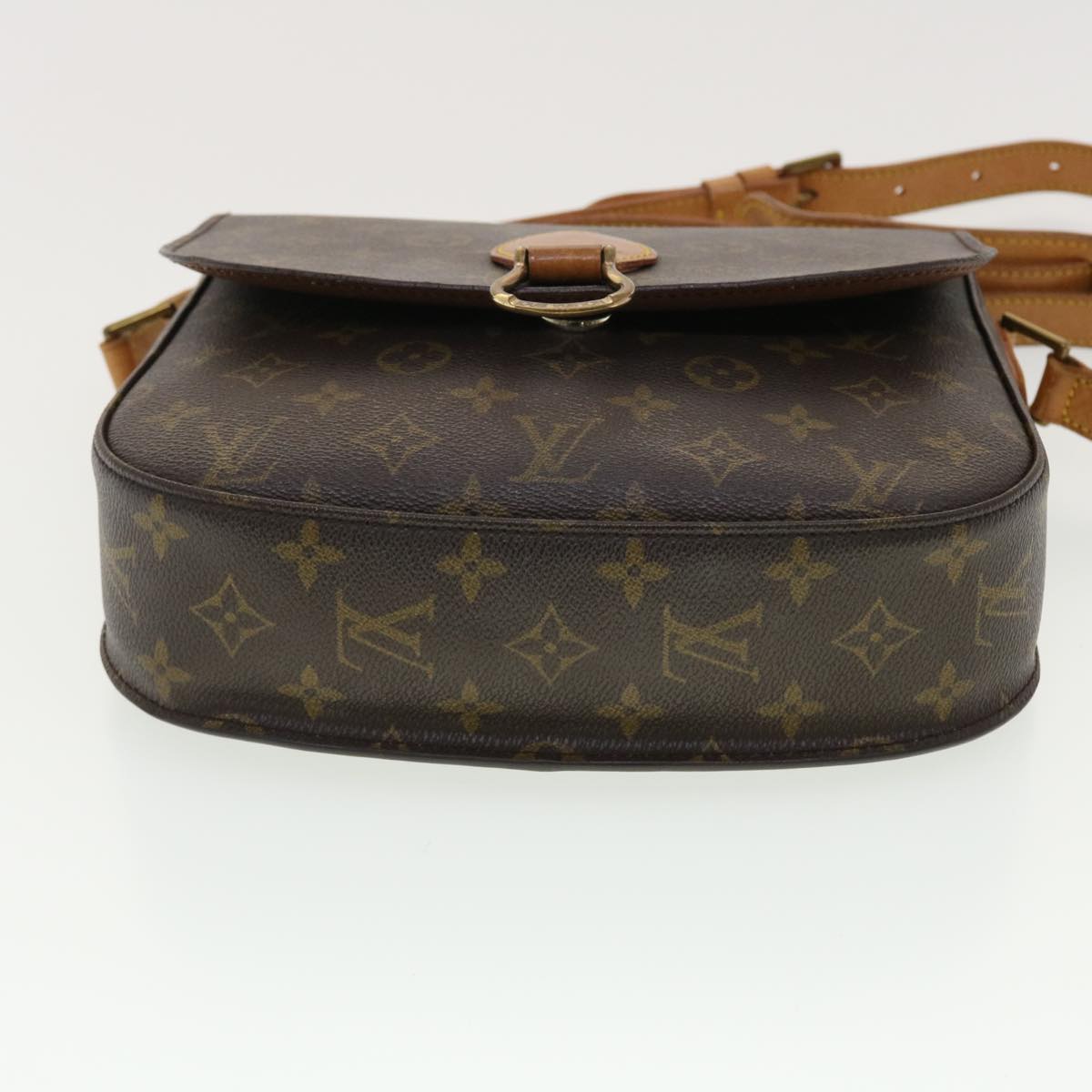 LOUIS VUITTON Monogram Saint Cloud GM Shoulder Bag M51242 LV Auth 39705