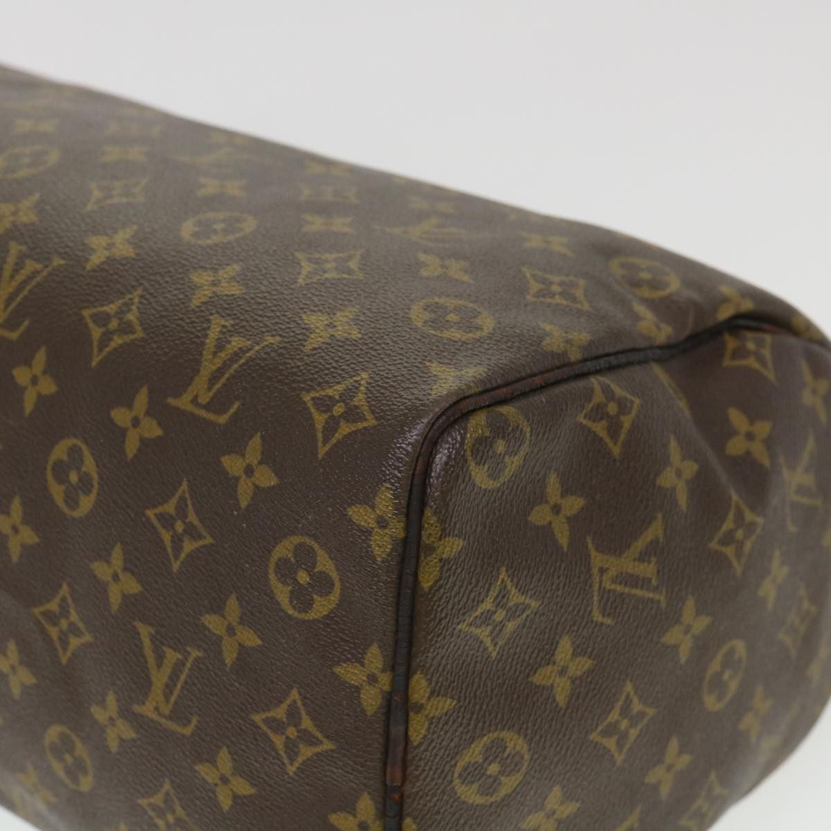 LOUIS VUITTON Monogram Speedy 35 Hand Bag M41524 LV Auth 39714