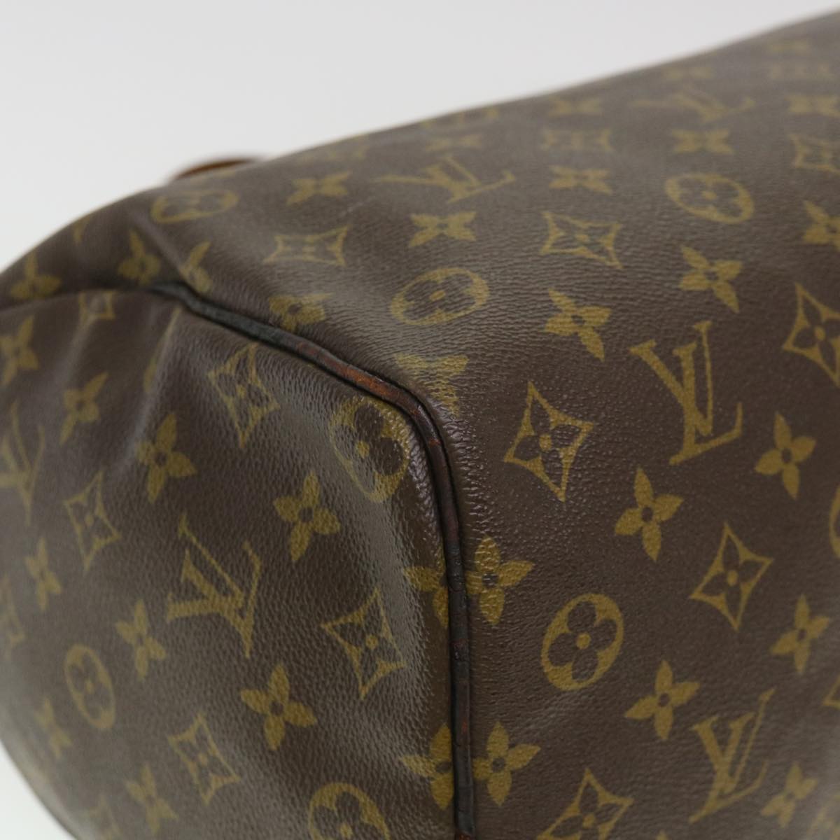 LOUIS VUITTON Monogram Speedy 35 Hand Bag M41524 LV Auth 39714