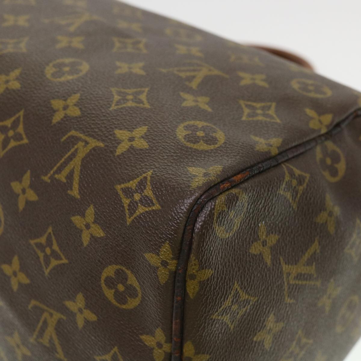 LOUIS VUITTON Monogram Speedy 35 Hand Bag M41524 LV Auth 39714