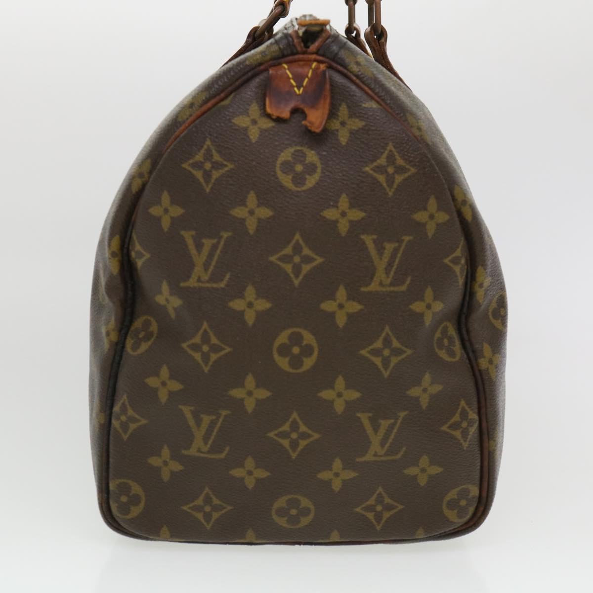 LOUIS VUITTON Monogram Speedy 35 Hand Bag M41524 LV Auth 39714