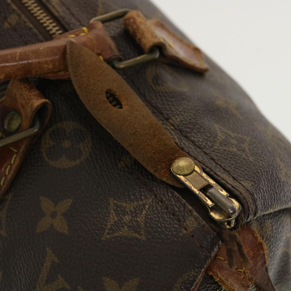 LOUIS VUITTON Monogram Speedy 30 Hand Bag M41526 LV Auth 39731