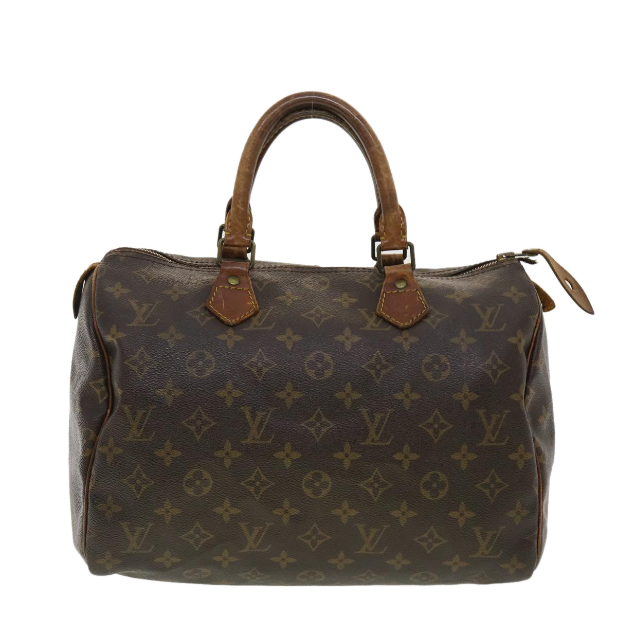 LOUIS VUITTON Monogram Speedy 30 Hand Bag M41526 LV Auth 39731