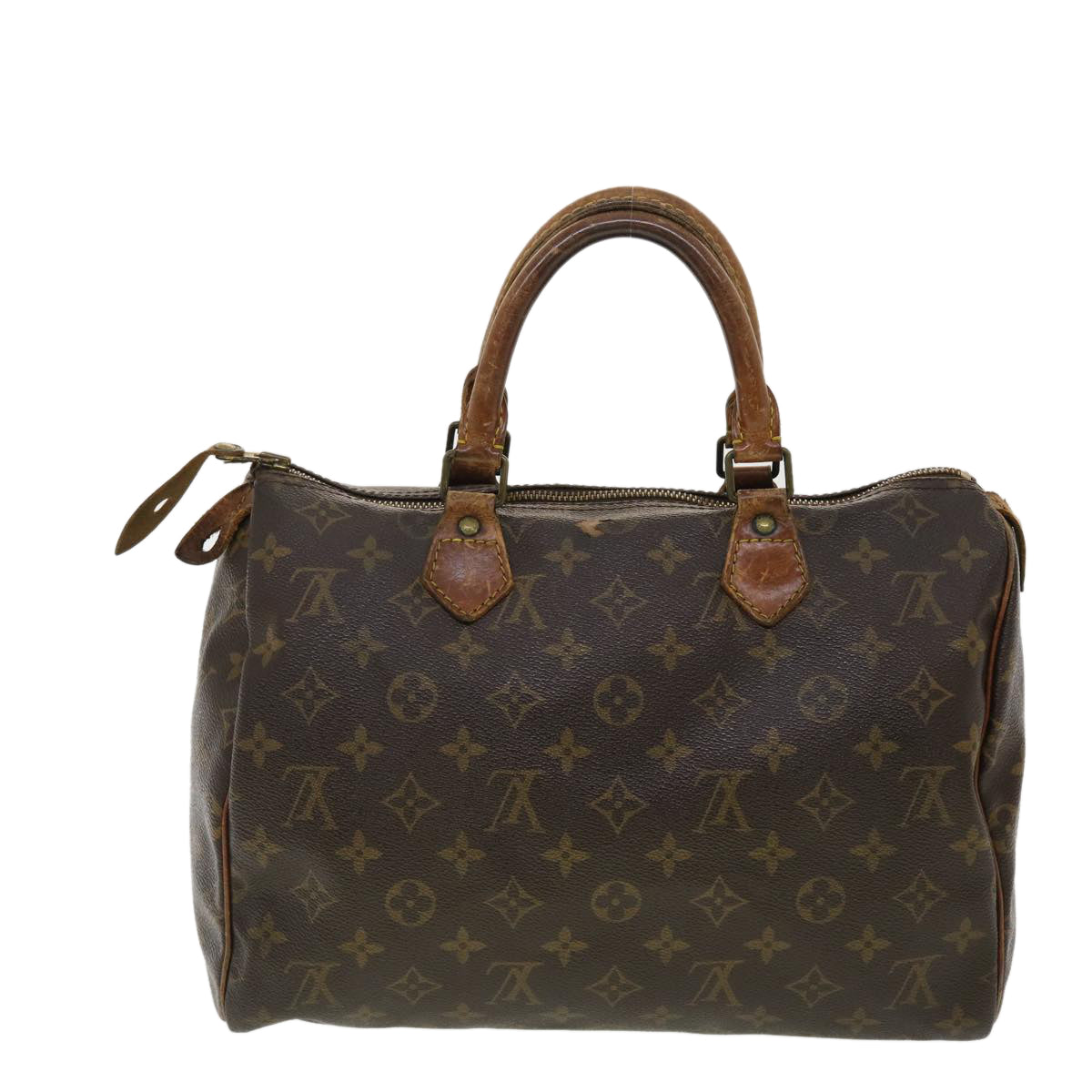 LOUIS VUITTON Monogram Speedy 30 Hand Bag M41526 LV Auth 39731