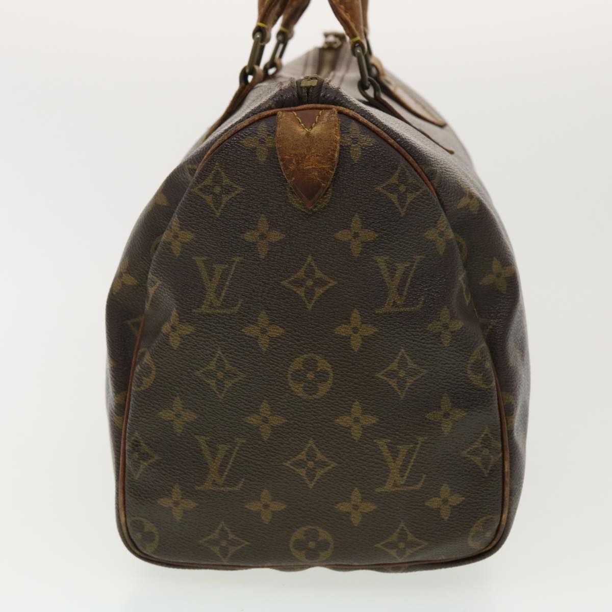 LOUIS VUITTON Monogram Speedy 30 Hand Bag M41526 LV Auth 39731