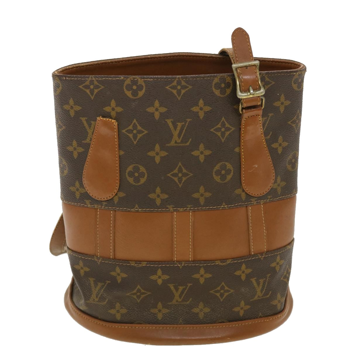 LOUIS VUITTON Monogram Bucket PM Shoulder Bag USA limited M42238 LV Auth 39744 - 0