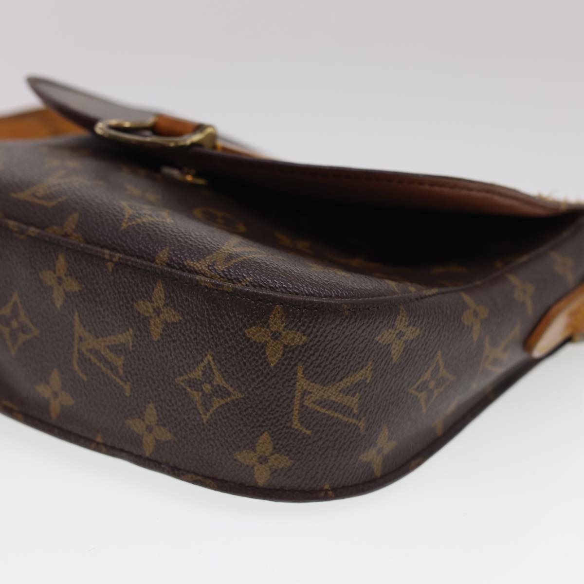 LOUIS VUITTON Monogram Saint Cloud GM Shoulder Bag M51242 LV Auth 39748