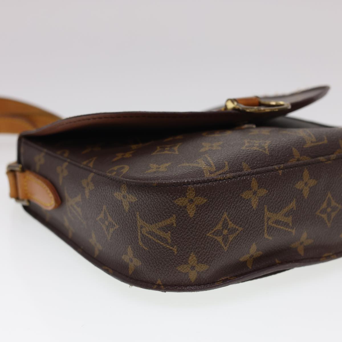 LOUIS VUITTON Monogram Saint Cloud GM Shoulder Bag M51242 LV Auth 39748