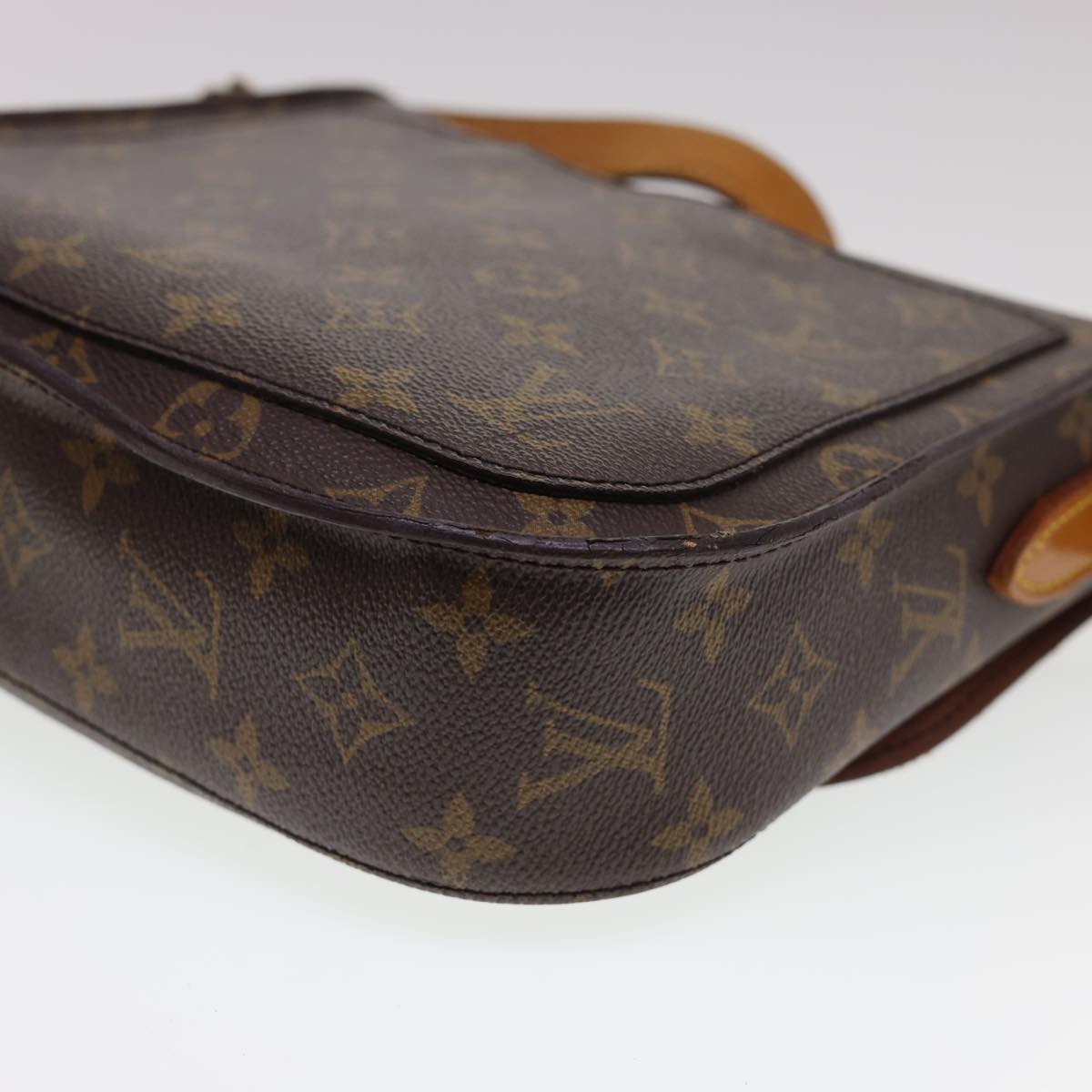 LOUIS VUITTON Monogram Saint Cloud GM Shoulder Bag M51242 LV Auth 39748