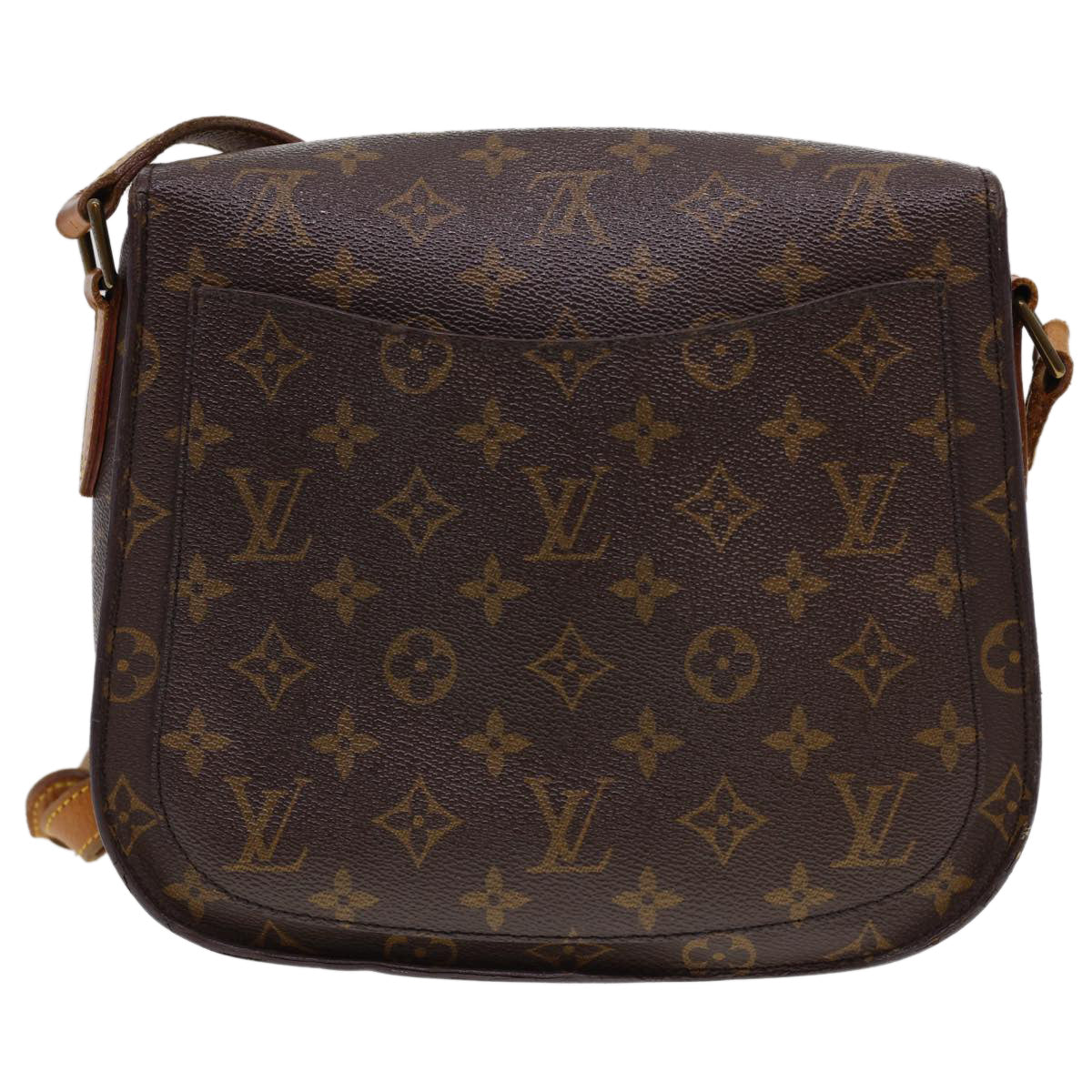 LOUIS VUITTON Monogram Saint Cloud GM Shoulder Bag M51242 LV Auth 39748