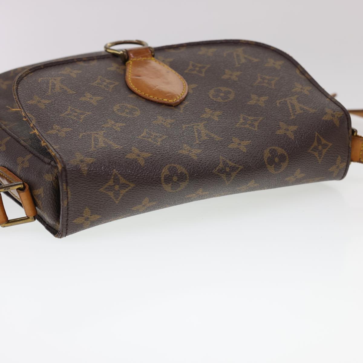 LOUIS VUITTON Monogram Saint Cloud GM Shoulder Bag M51242 LV Auth 39748