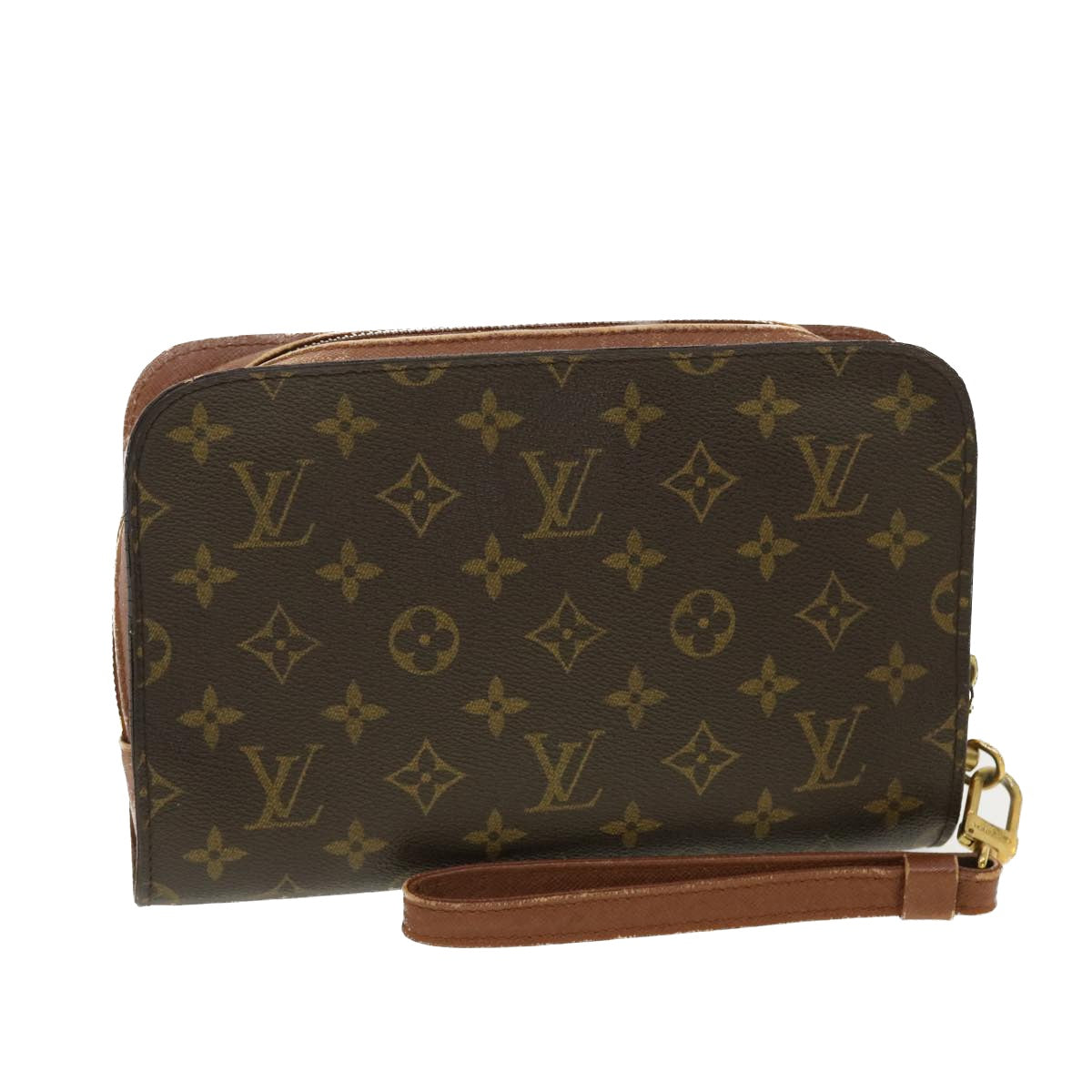 LOUIS VUITTON Monogram Orsay Clutch Bag M51790 LV Auth 39758