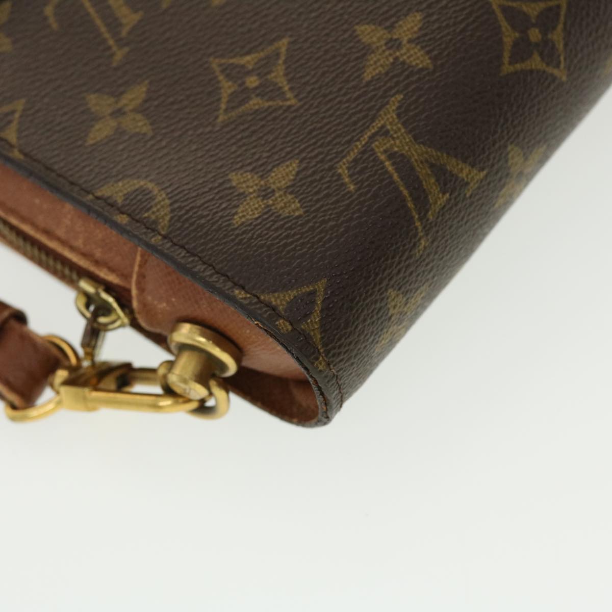 LOUIS VUITTON Monogram Orsay Clutch Bag M51790 LV Auth 39758