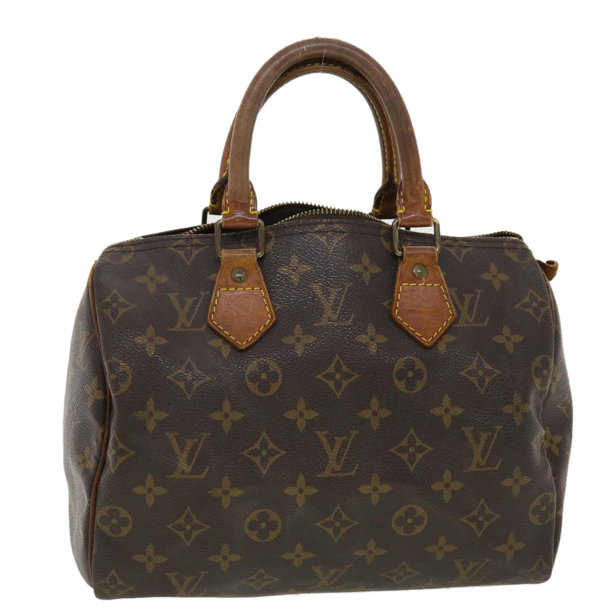 LOUIS VUITTON Monogram Speedy 25 Hand Bag M41528 LV Auth 39763