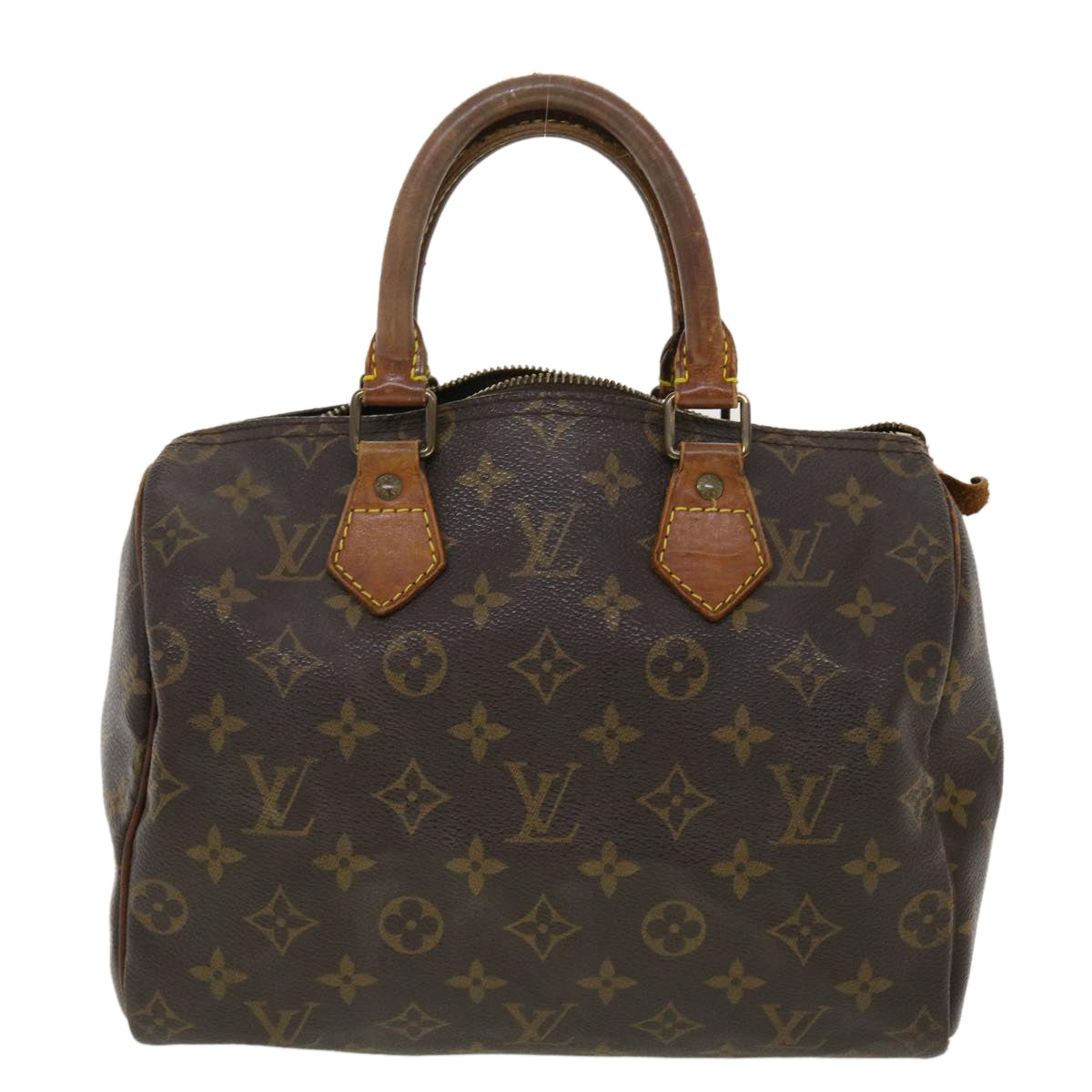 LOUIS VUITTON Monogram Speedy 25 Hand Bag M41528 LV Auth 39763