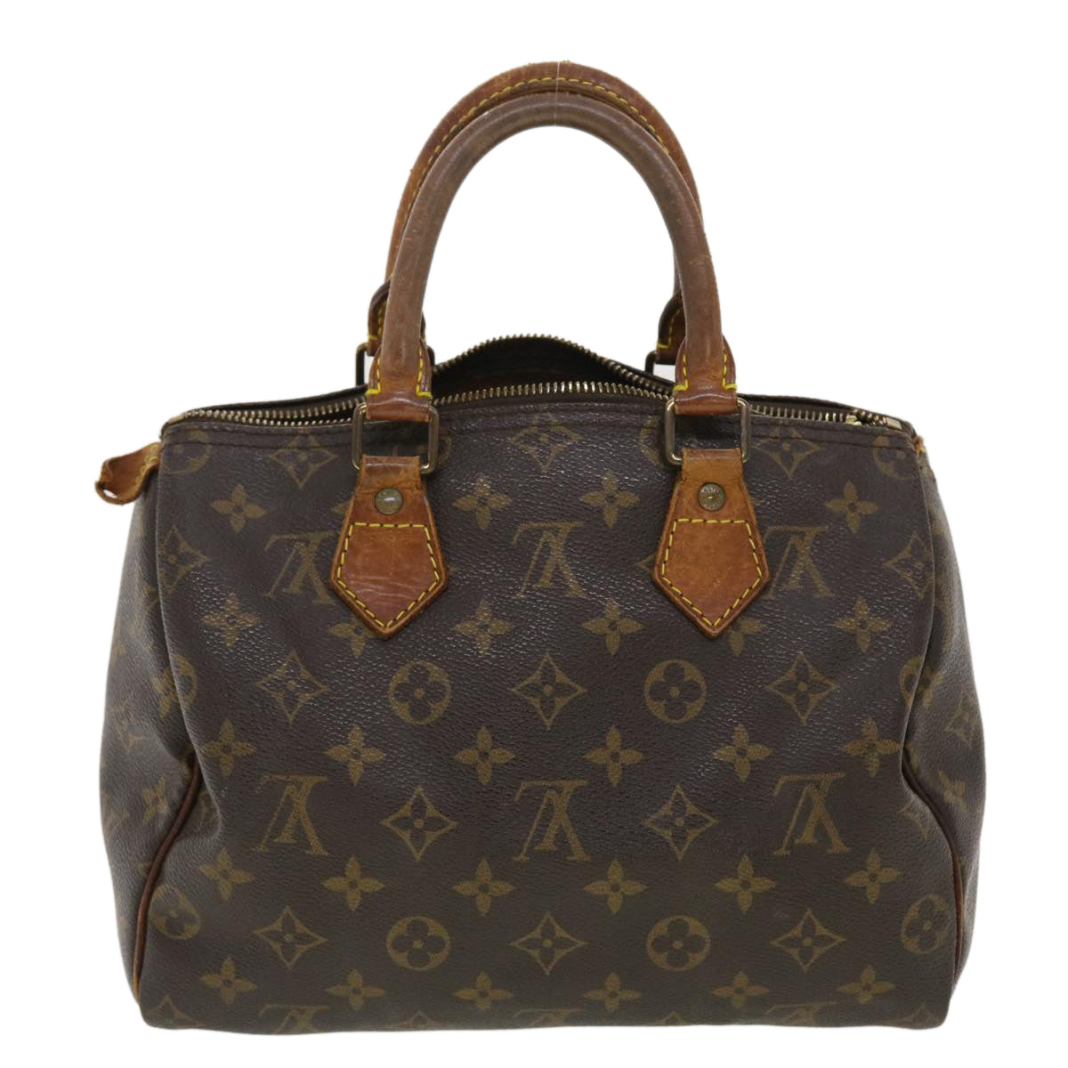 LOUIS VUITTON Monogram Speedy 25 Hand Bag M41528 LV Auth 39763