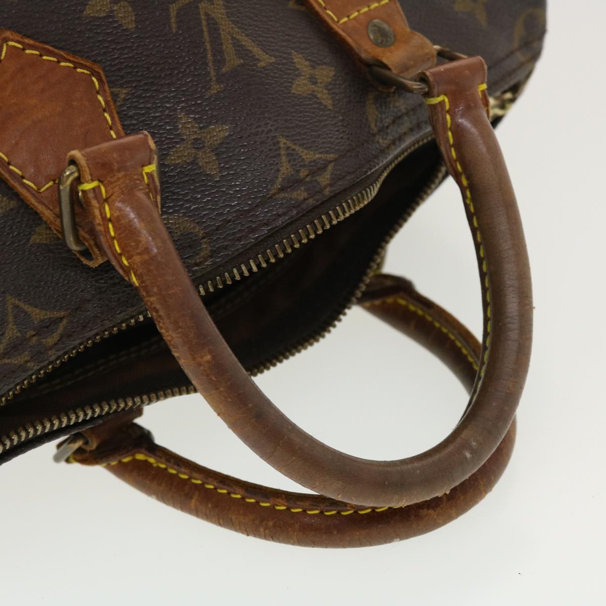 LOUIS VUITTON Monogram Speedy 25 Hand Bag M41528 LV Auth 39763