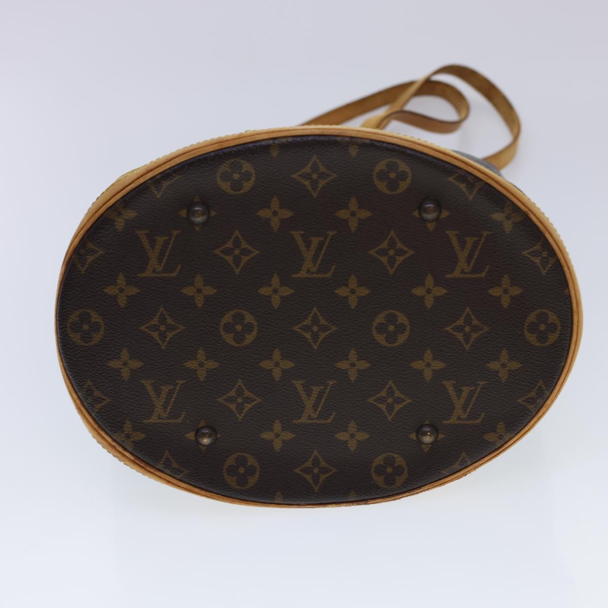 LOUIS VUITTON Monogram Bucket GM Shoulder Bag Vintage M42236 LV Auth 39786