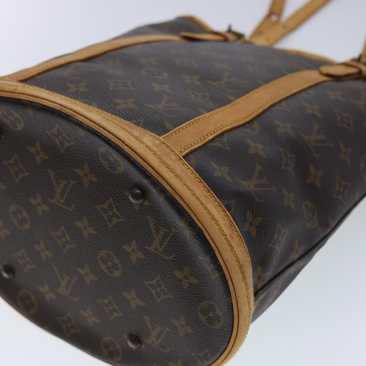 LOUIS VUITTON Monogram Bucket GM Shoulder Bag Vintage M42236 LV Auth 39786