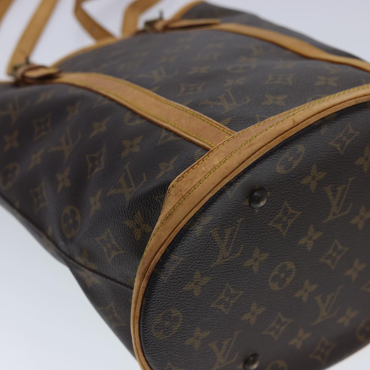 LOUIS VUITTON Monogram Bucket GM Shoulder Bag Vintage M42236 LV Auth 39786