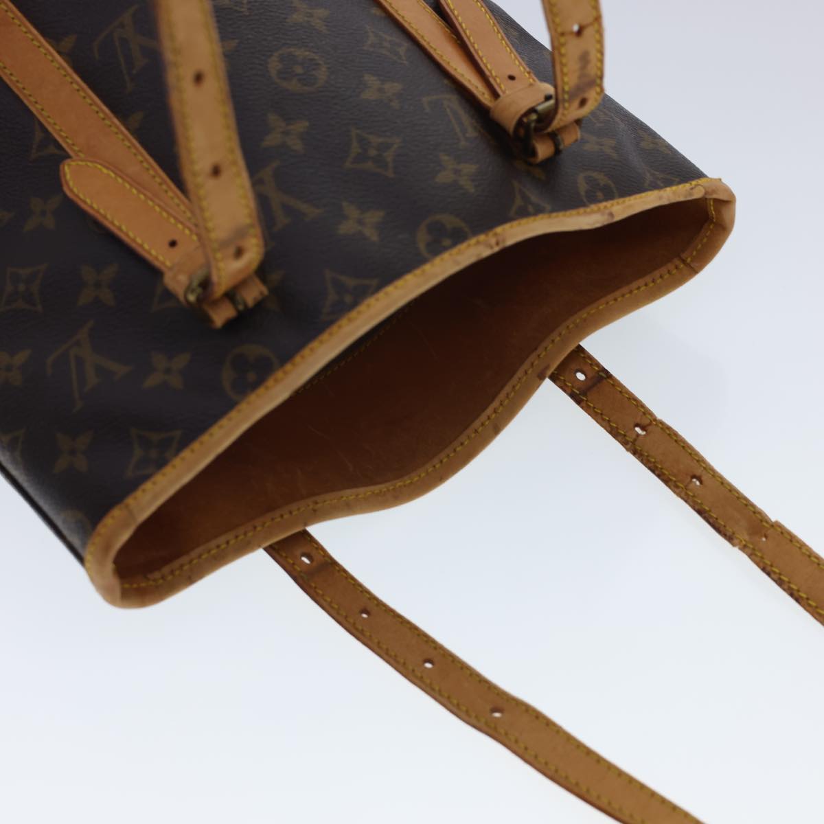 LOUIS VUITTON Monogram Bucket GM Shoulder Bag Vintage M42236 LV Auth 39786