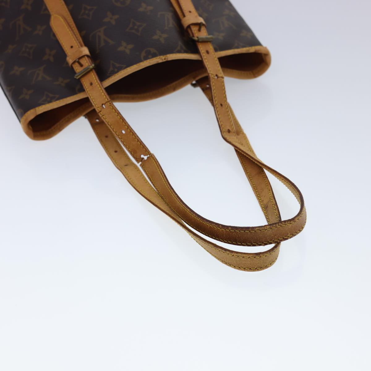 LOUIS VUITTON Monogram Bucket GM Shoulder Bag Vintage M42236 LV Auth 39786