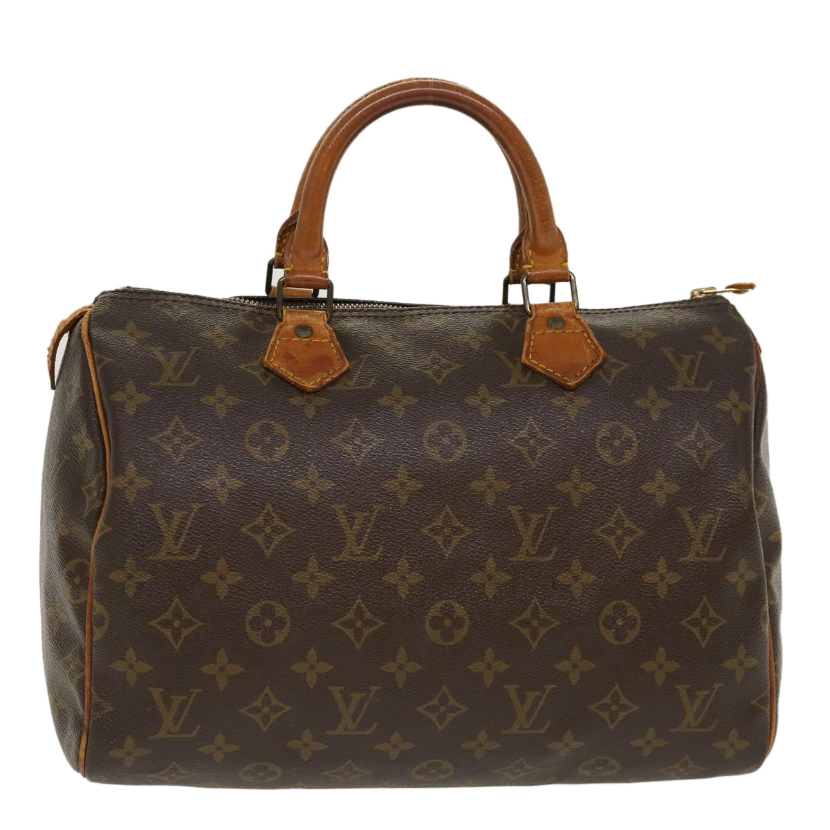 LOUIS VUITTON Monogram Speedy 30 Hand Bag M41526 LV Auth 39790