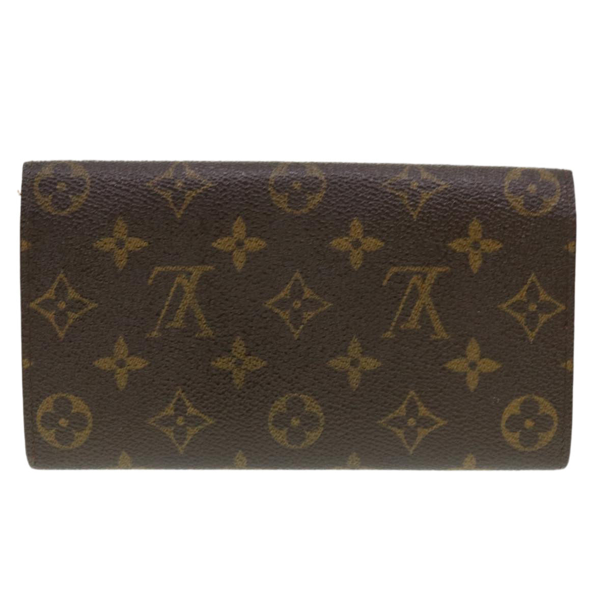 LOUIS VUITTON Monogram Portefeuille International Long Wallet M61217 Auth 39797 - 0