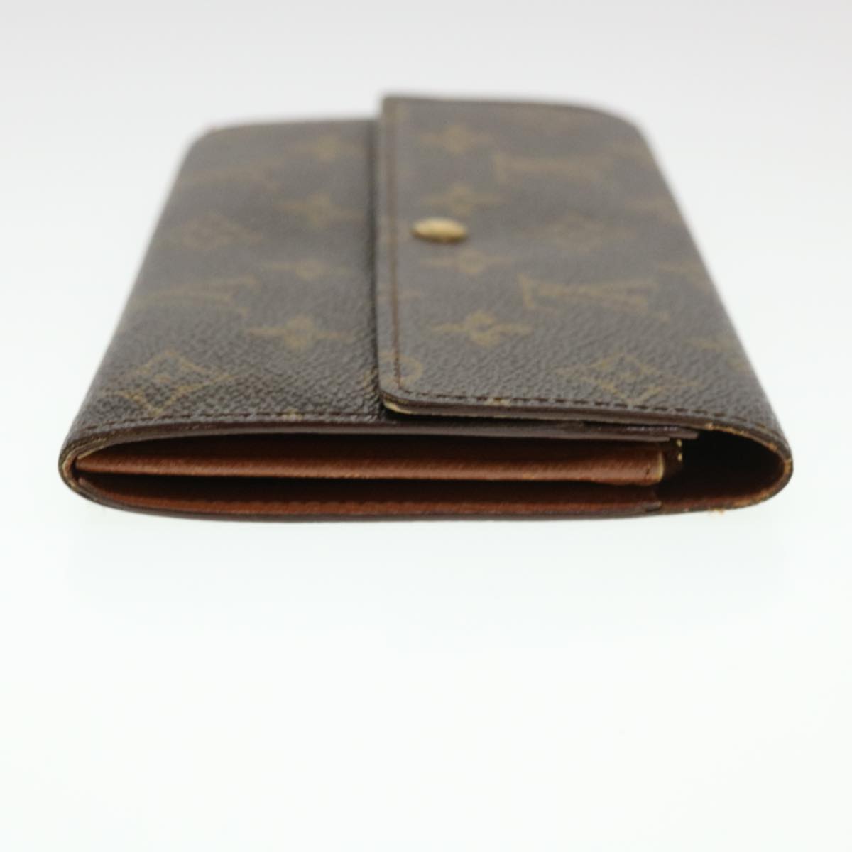 LOUIS VUITTON Monogram Portefeuille International Long Wallet M61217 Auth 39797