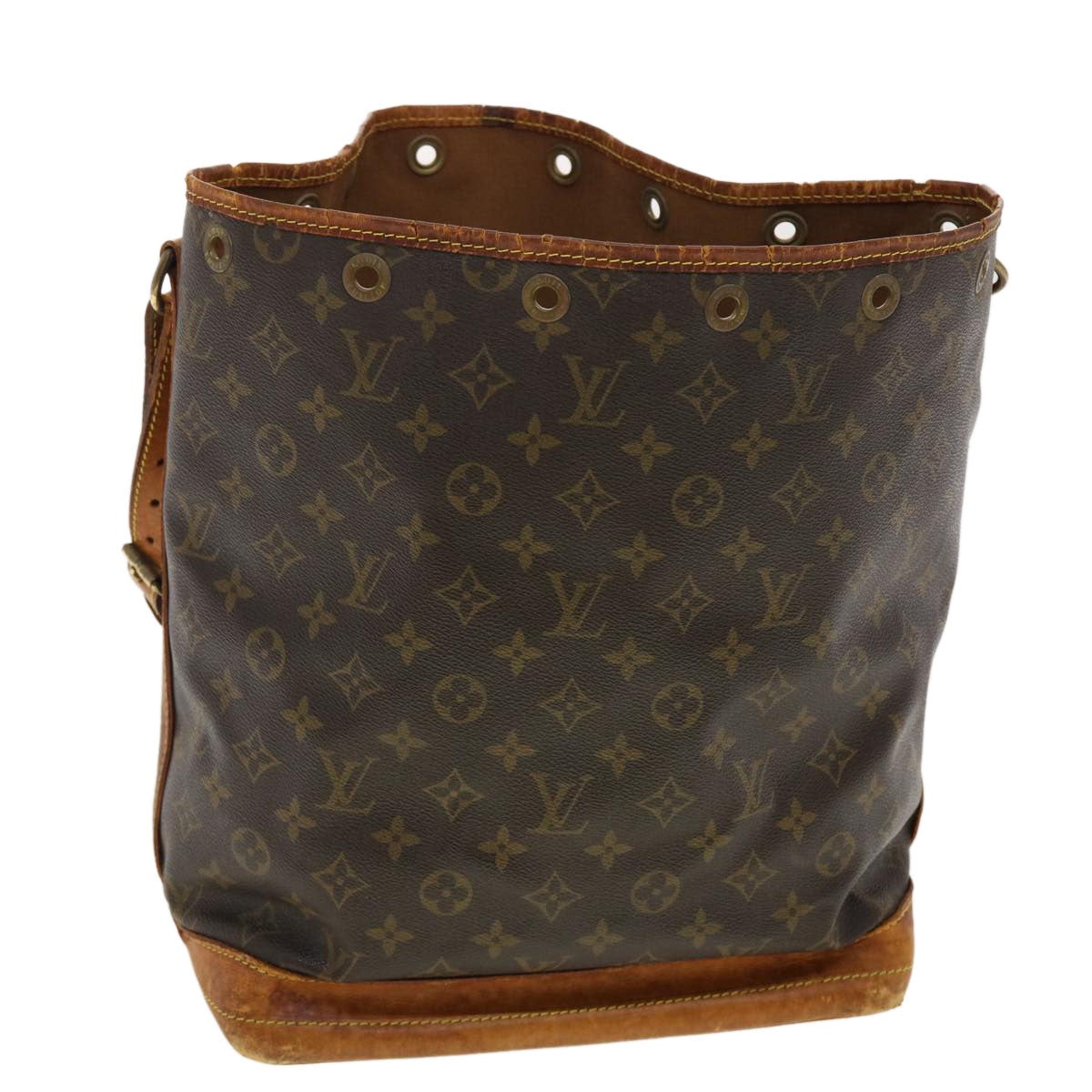 LOUIS VUITTON Monogram Noe Shoulder Bag M42224 LV Auth 39809