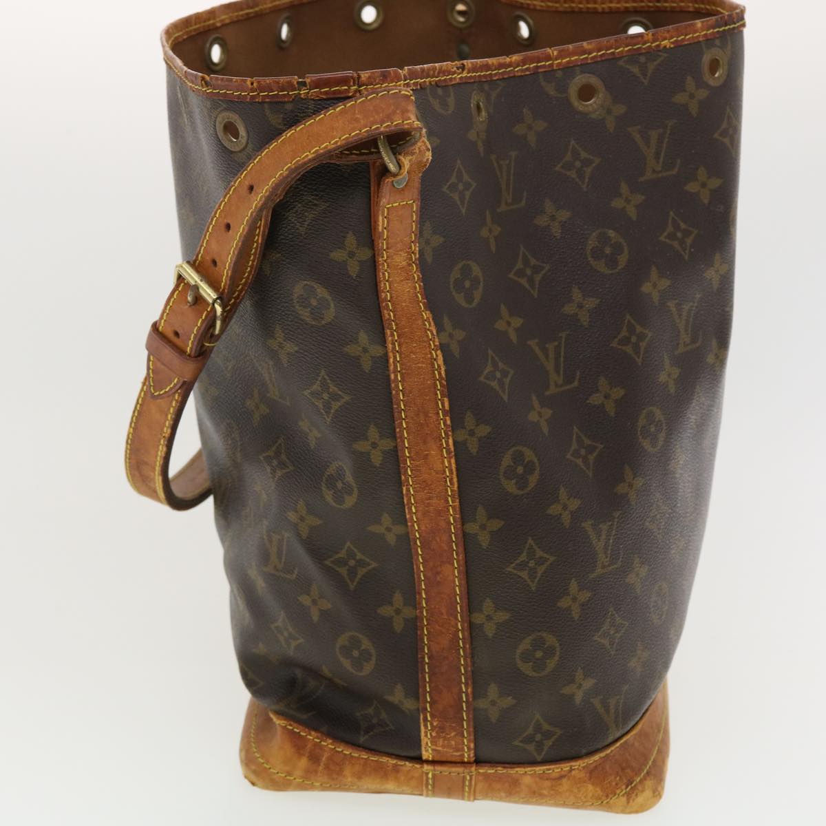 LOUIS VUITTON Monogram Noe Shoulder Bag M42224 LV Auth 39809