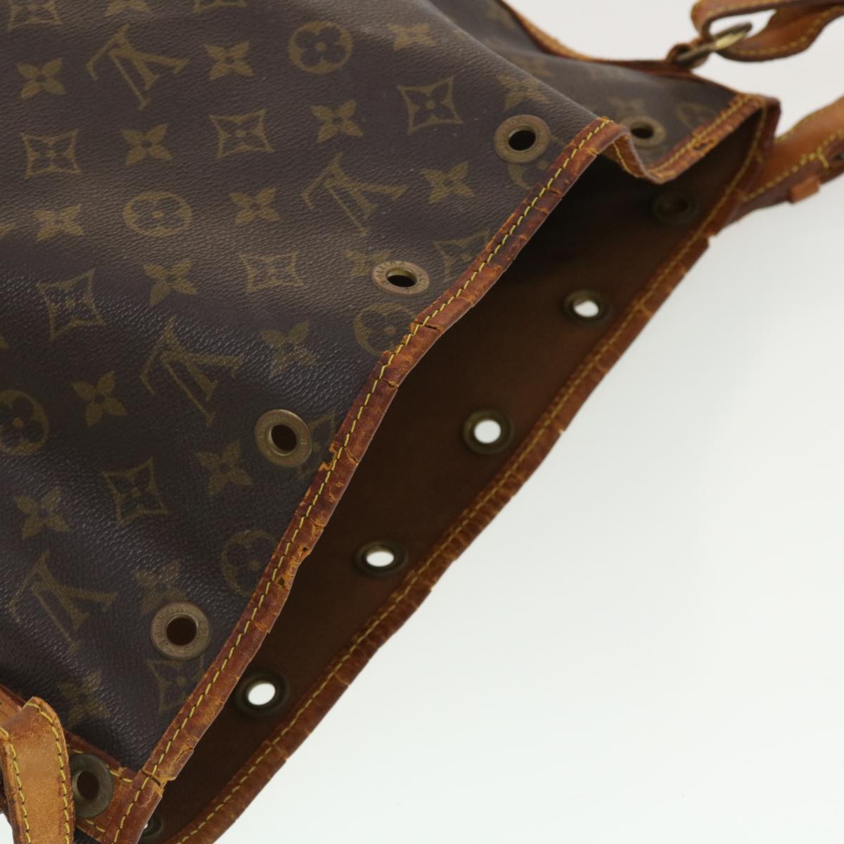 LOUIS VUITTON Monogram Noe Shoulder Bag M42224 LV Auth 39809