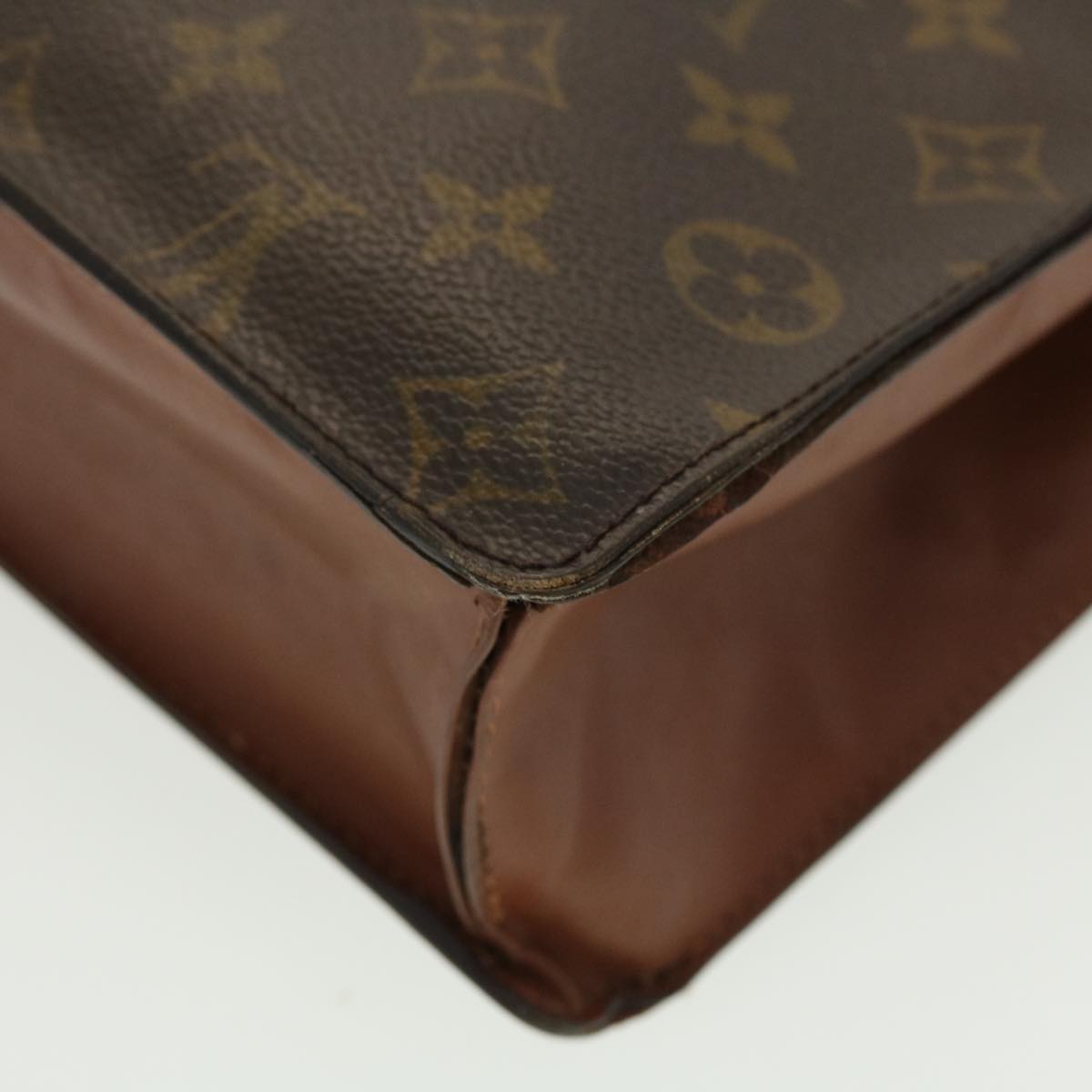 LOUIS VUITTON Monogram Monceau Hand Bag 2way M51185 LV Auth 39810