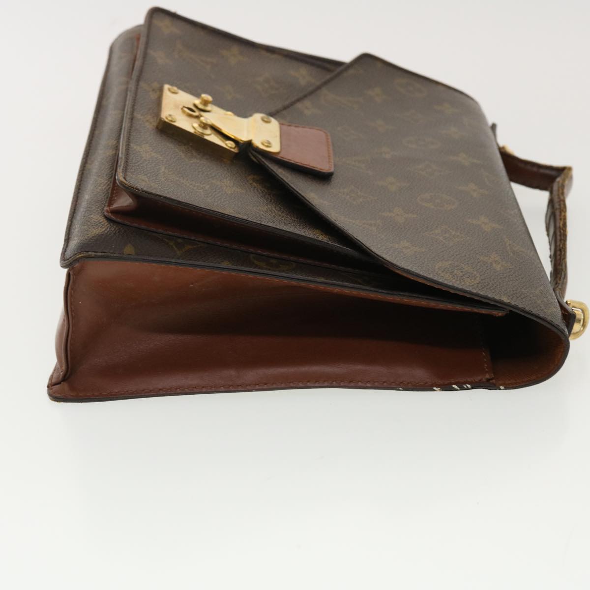 LOUIS VUITTON Monogram Monceau Hand Bag 2way M51185 LV Auth 39810