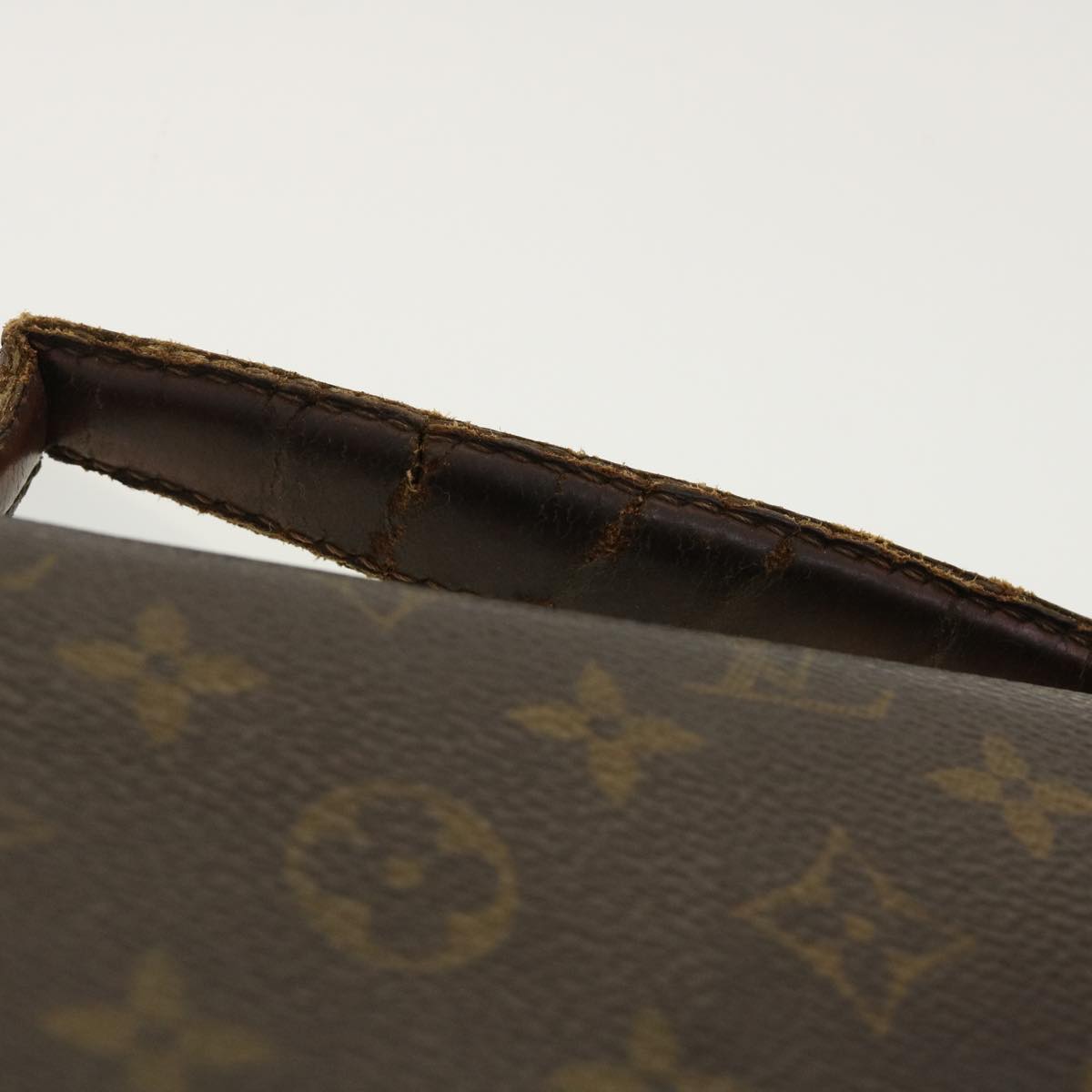 LOUIS VUITTON Monogram Monceau Hand Bag 2way M51185 LV Auth 39810