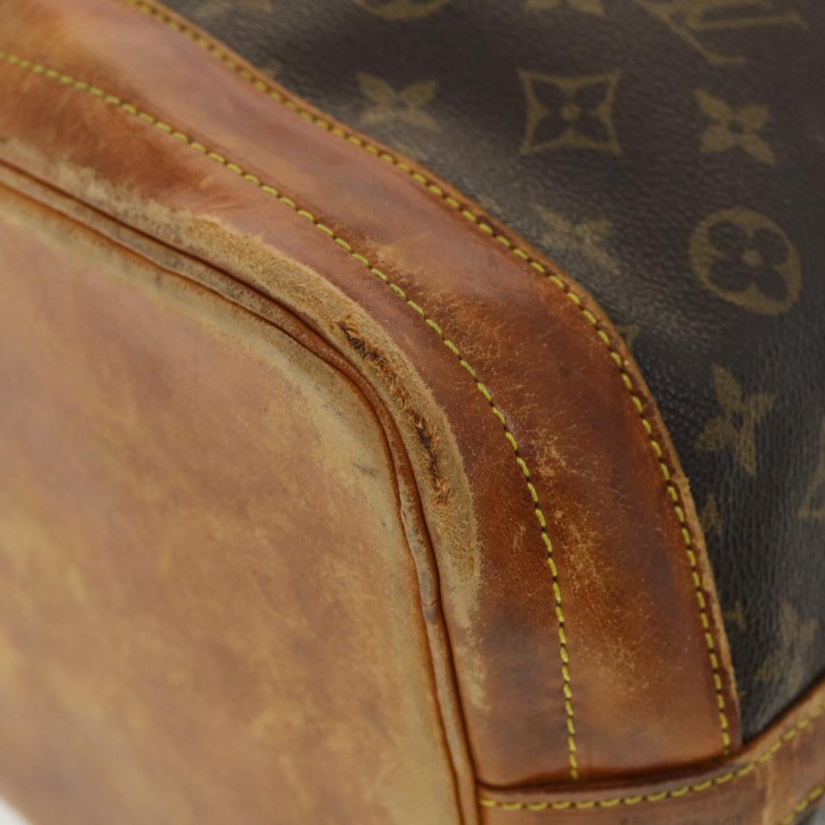 LOUIS VUITTON Monogram Noe Shoulder Bag M42224 LV Auth 39827