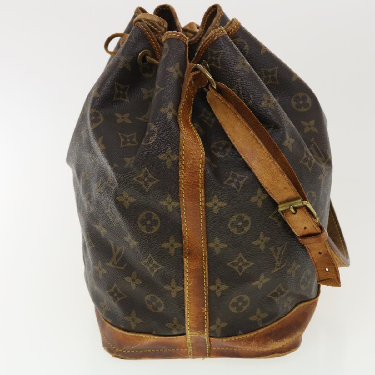 LOUIS VUITTON Monogram Noe Shoulder Bag M42224 LV Auth 39827