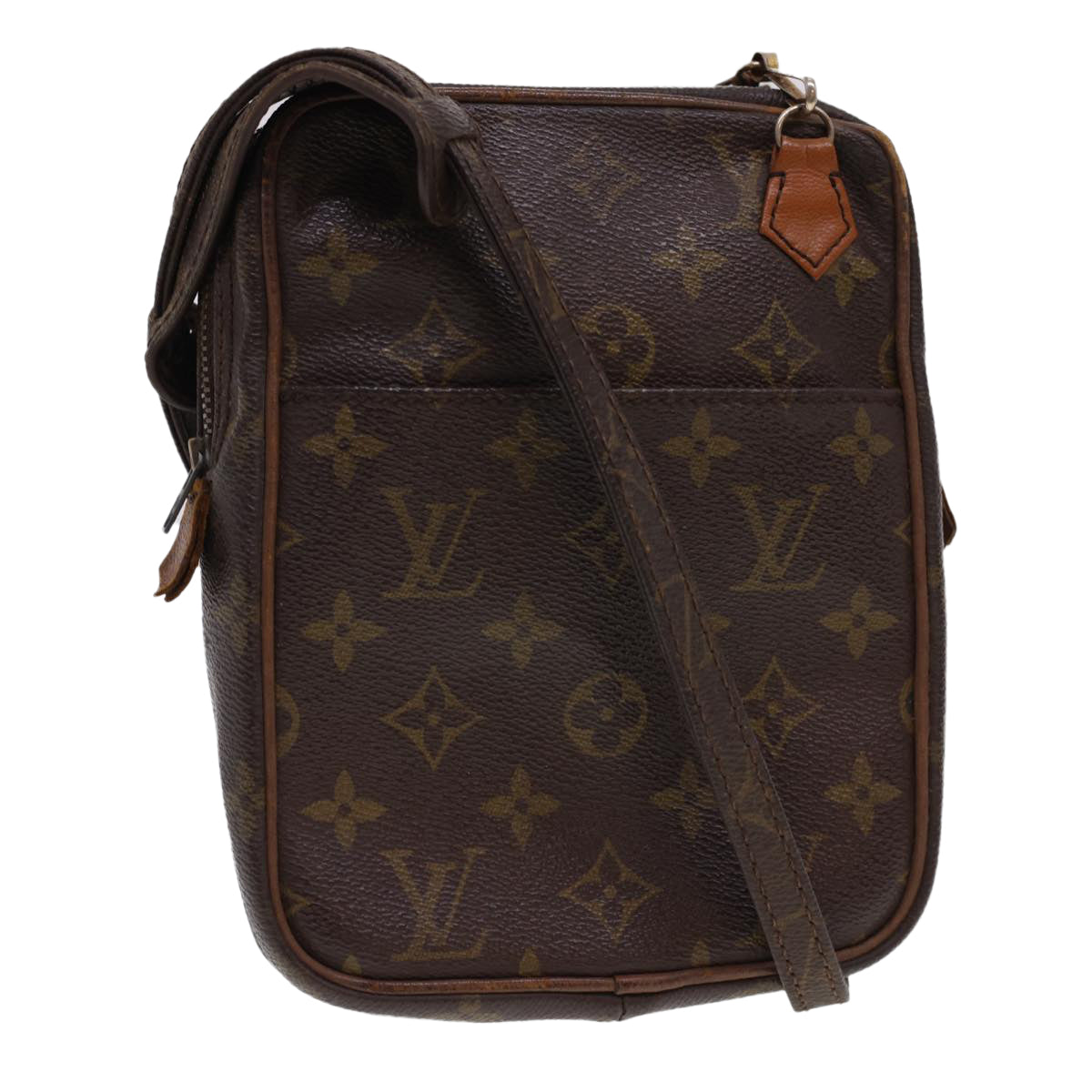 LOUIS VUITTON Monogram Danube Shoulder Bag Vintage M45266 LV Auth 39830