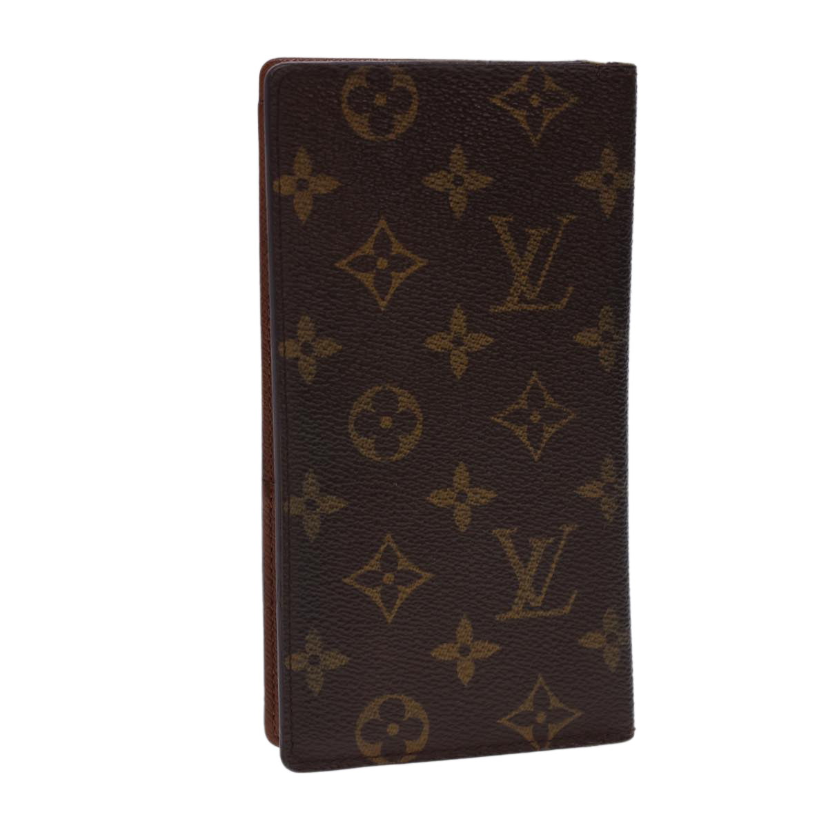 LOUIS VUITTON Monogram Porte Valeurs Cartes Credit Wallet M61823 LV Auth 39871