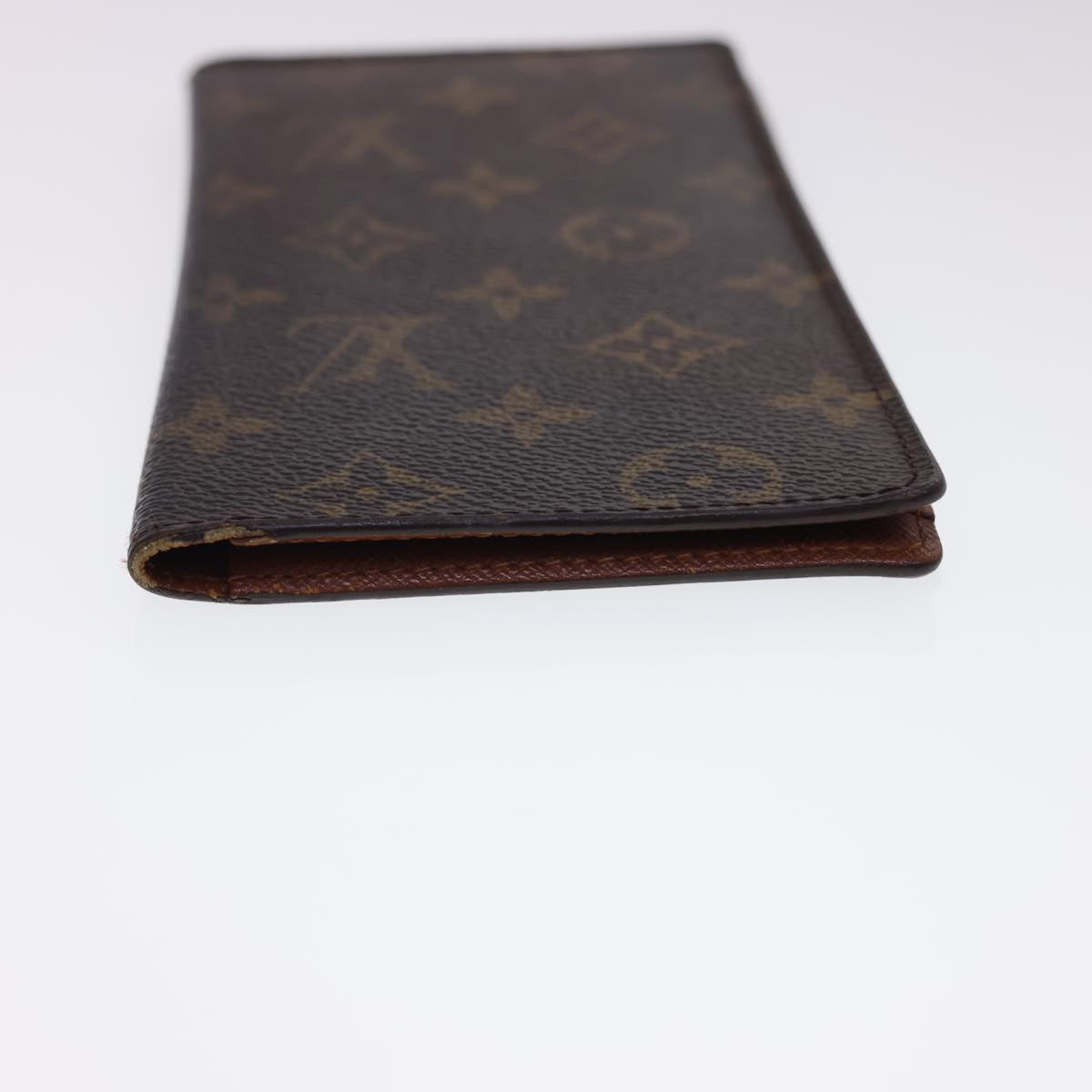 LOUIS VUITTON Monogram Porte Valeurs Cartes Credit Wallet M61823 LV Auth 39871