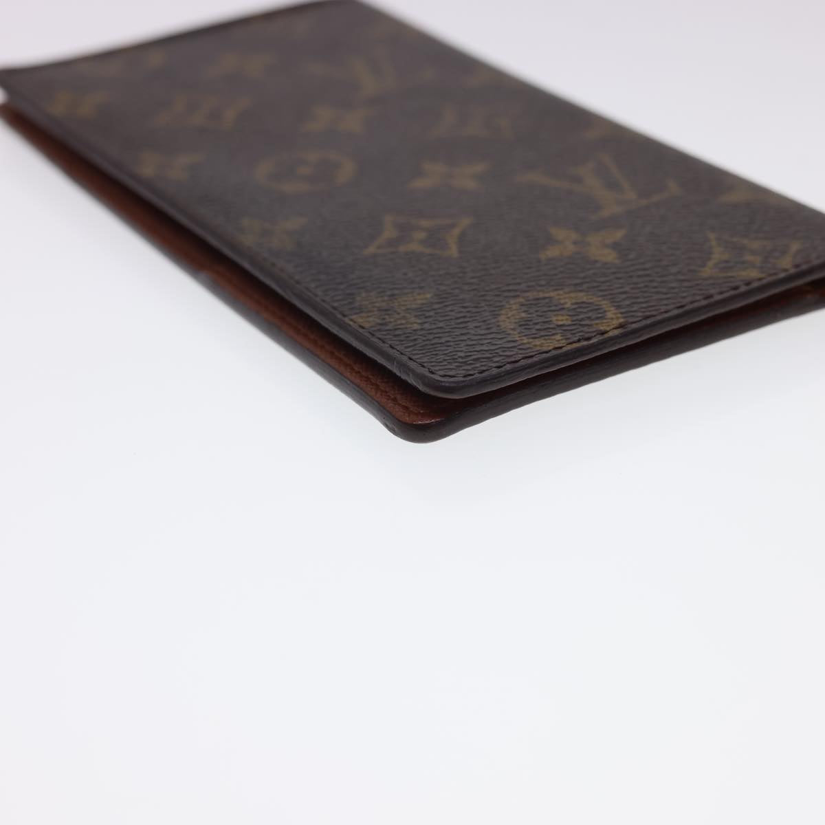 LOUIS VUITTON Monogram Porte Valeurs Cartes Credit Wallet M61823 LV Auth 39871