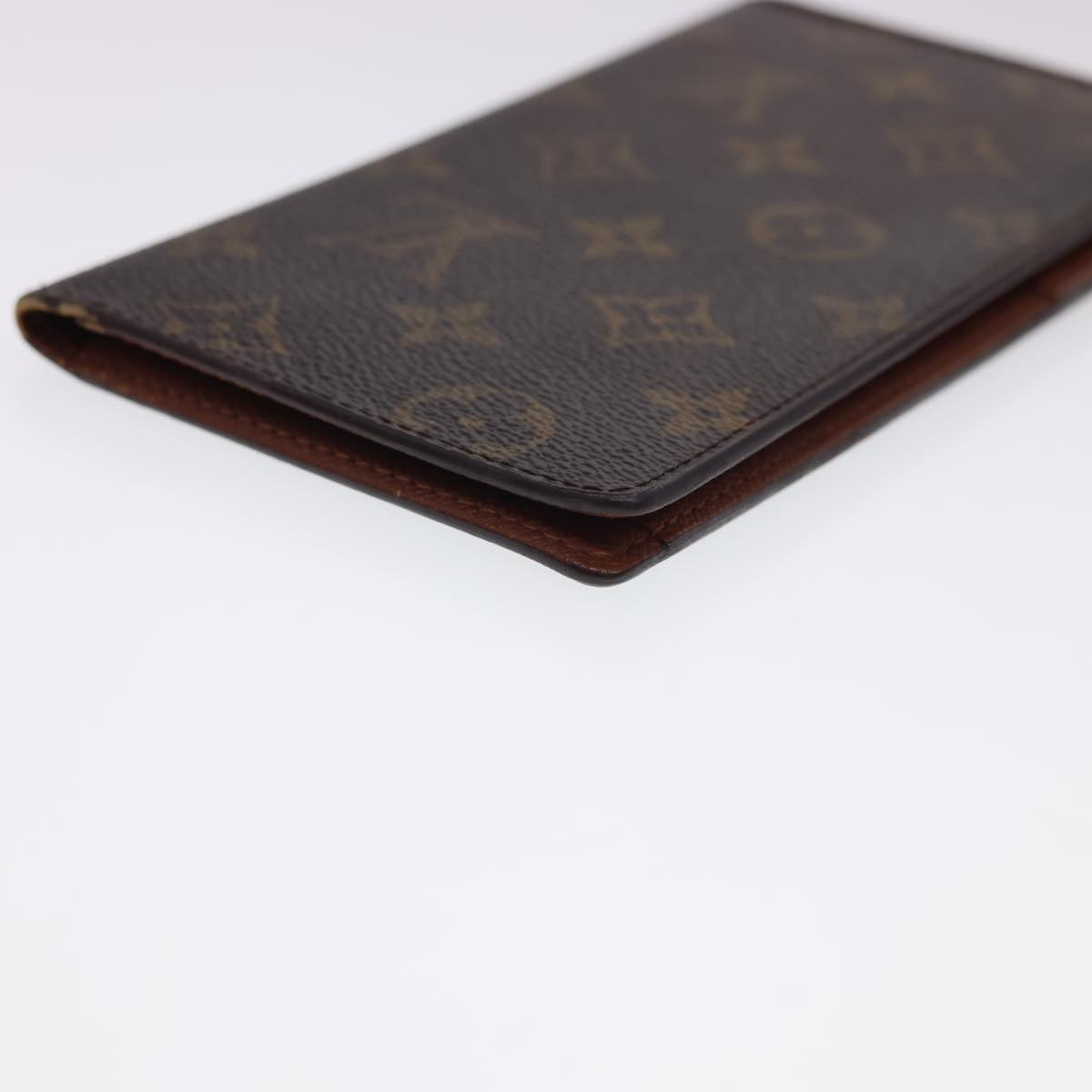 LOUIS VUITTON Monogram Porte Valeurs Cartes Credit Wallet M61823 LV Auth 39871