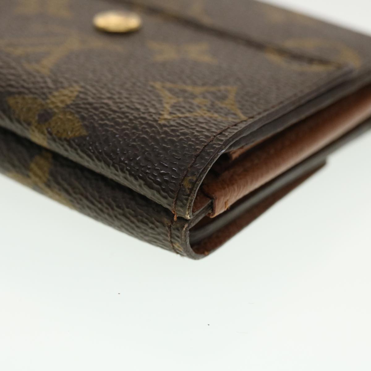 LOUIS VUITTON Monogram Portefeuille Elise Wallet M61654 LV Auth 39872