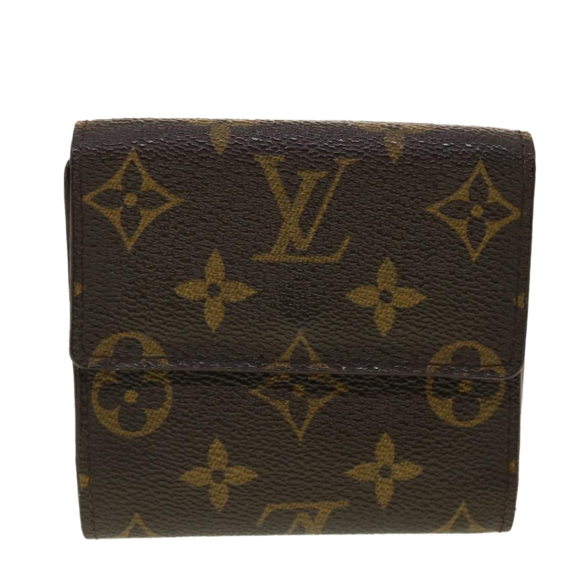 LOUIS VUITTON Monogram Portefeuille Elise Wallet M61654 LV Auth 39872 - 0